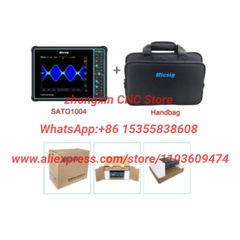 Handheld Tablet Oscilloscope Touchscreen 100Mhz - SATO1004 Micsig Samochodowy Tabletowy Oscyloskop 8