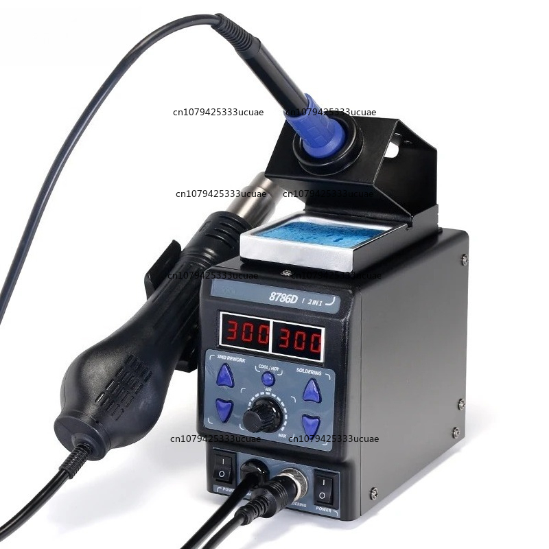 Smd Rework Station Hot Air Soldering 2 In 1 - Stacja lutownicza 2 w 1 8786DI