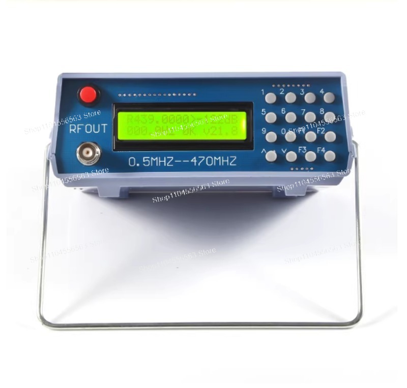 Rf Signal Generator 0.5Mhz To 470Mhz - Generator sygnałów RF, modulacja sygnału audio,