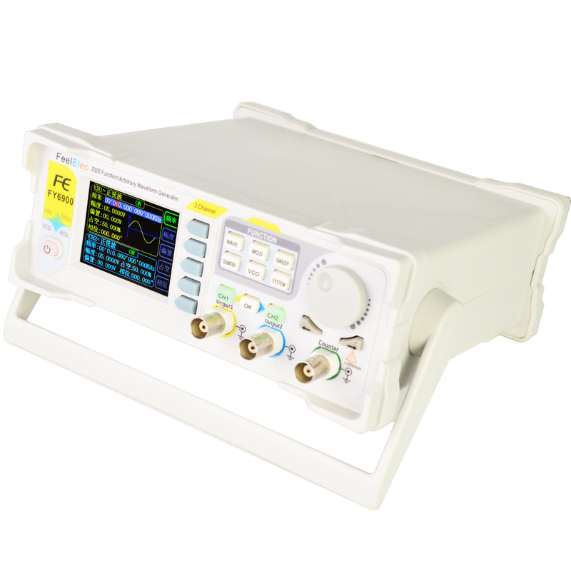 Dual Channel Arbitrary Waveform Function Generator 60Mhz - NOWY FY6900 Dwukanałowy Generator Funkcji DDS/Generator