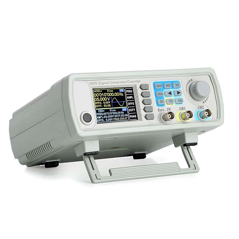 Dual Channel Arbitrary Waveform Function Generator 60Mhz - Generator sygnałów DDS dwukanałowy z licznikiem,