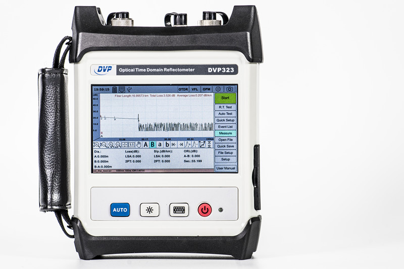 Optical Time Domain Reflectometer Otdr 1310 1550Nm - Tester światłowodowy OTDR DVP323 1310/1550nm 34/32dB