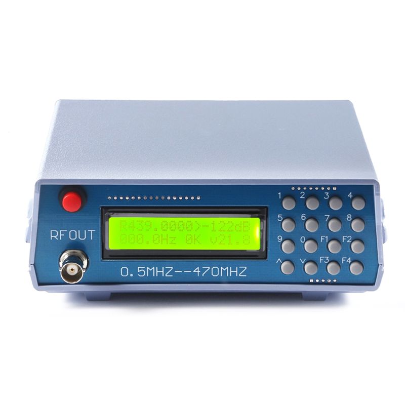 Rf Signal Generator 0.5Mhz To 470Mhz - [NEWA08R】 Generator sygnałów RF Tester 0.5MHZ-470MHZ