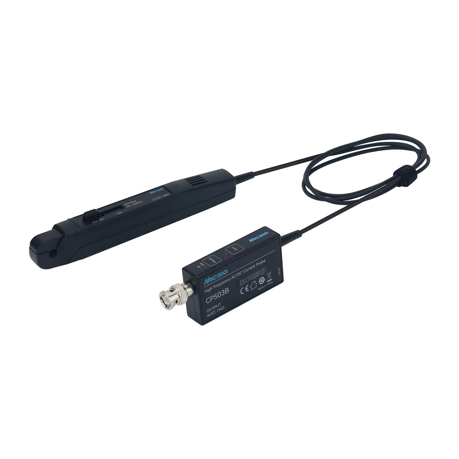 Sonda prądowa Micsig CP503B 50 – Current Probe Ac Dc 50Mhz Oscilloscope recenzja i cena