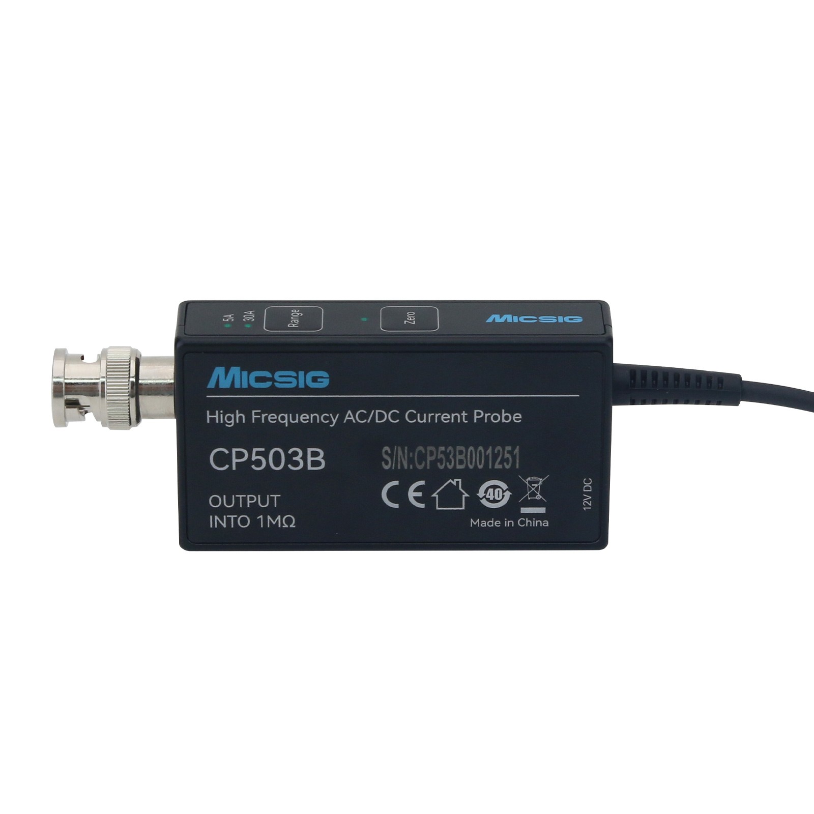 Sonda prądowa Micsig CP503B 50 – Current Probe Ac Dc 50Mhz Oscilloscope recenzja i cena