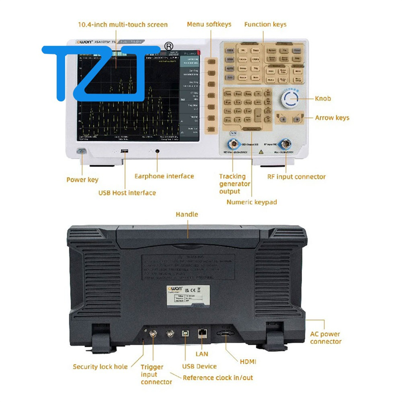 Analizator widma TZT OWON XSA1 – Spectrum Analyzer Tracking Generator 1.5Ghz recenzja i cena