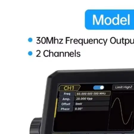Generator funkcji dwukanałowy  – Dual Channel Arbitrary Waveform Function Generator 60Mhz recenzja i cena