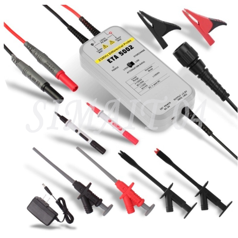Sonda różnicowa wysokiego napi – High Voltage Differential Probe 100Mhz 1300V recenzja i cena