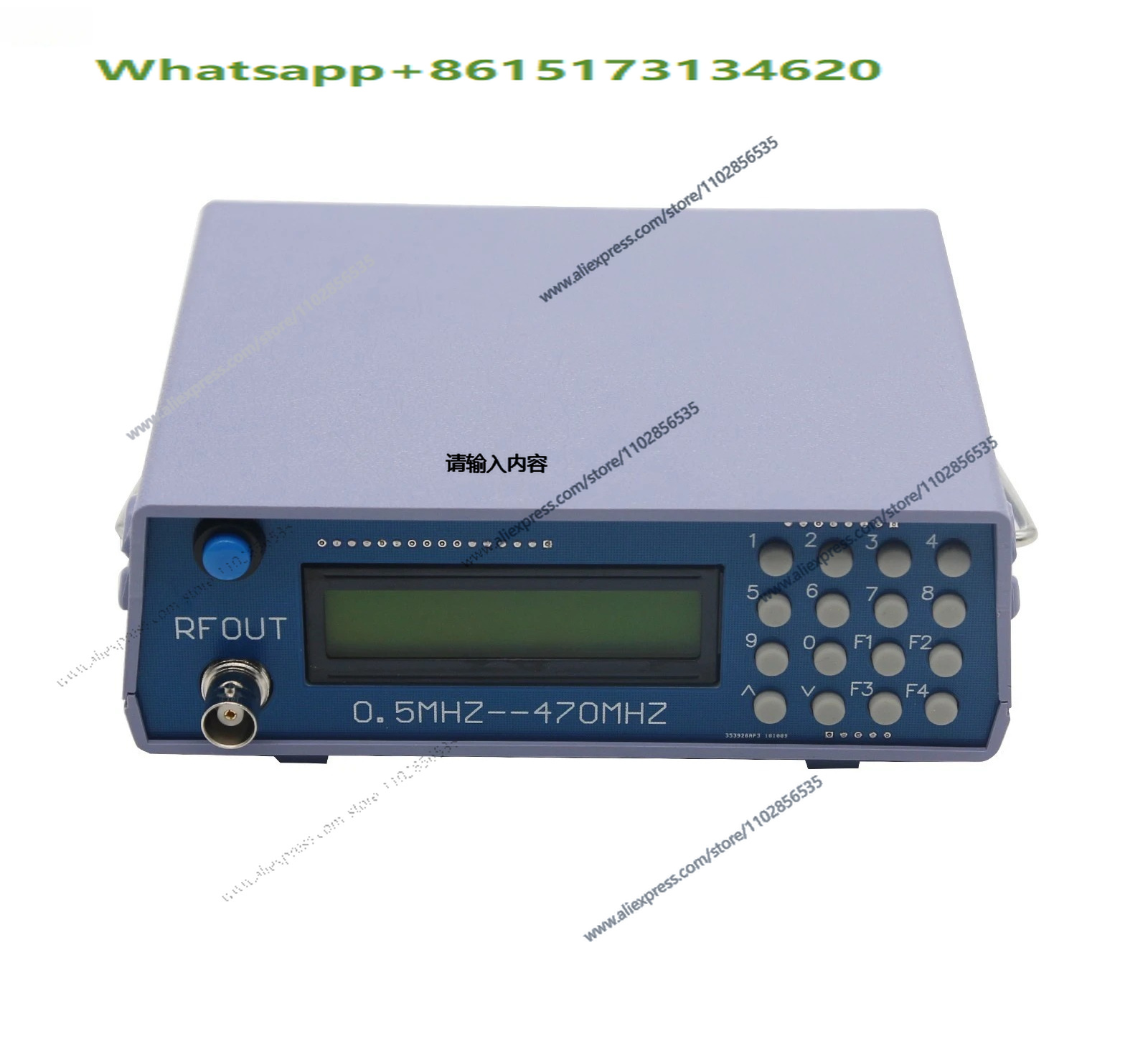 Generator sygnałów RF 0,5 MHz- – Rf Signal Generator 0.5Mhz To 470Mhz recenzja i cena