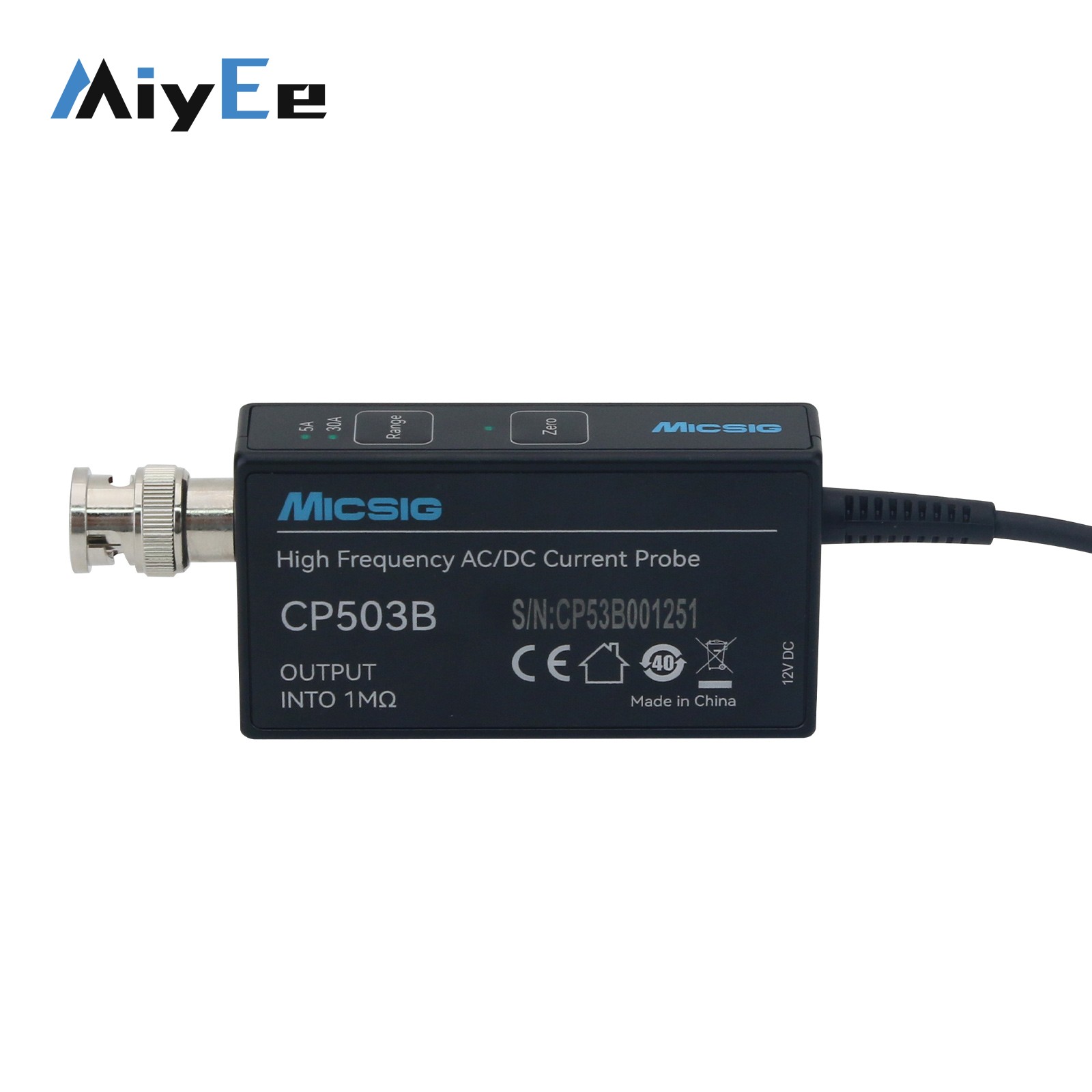 Sonda prądowa Micsig CP503B 50 – Current Probe Ac Dc 50Mhz Oscilloscope recenzja i cena