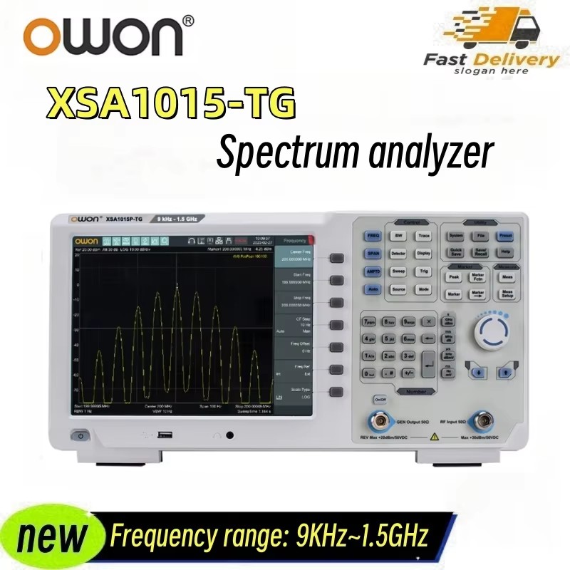 OWON XSA1015P - TG 9kHz - 1.5G – Spectrum Analyzer Tracking Generator 1.5Ghz recenzja i cena
