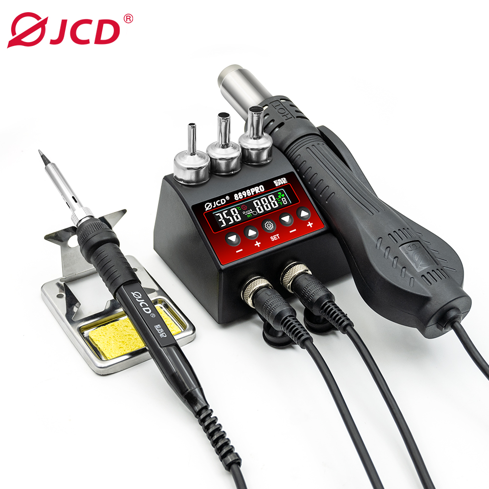 750W SMD Stacja lutownicza 2 w – Smd Rework Station Hot Air Soldering 2 In 1 recenzja i cena