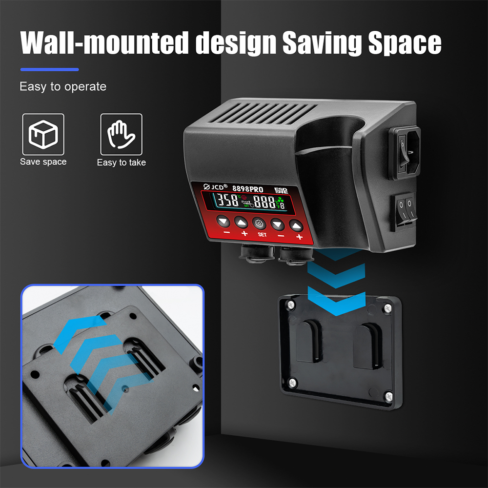 750W SMD Stacja lutownicza 2 w – Smd Rework Station Hot Air Soldering 2 In 1 recenzja i cena