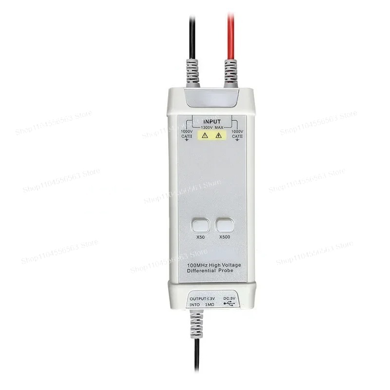 Zestaw sond różnicowych wysoki – High Voltage Differential Probe 100Mhz 1300V recenzja i cena