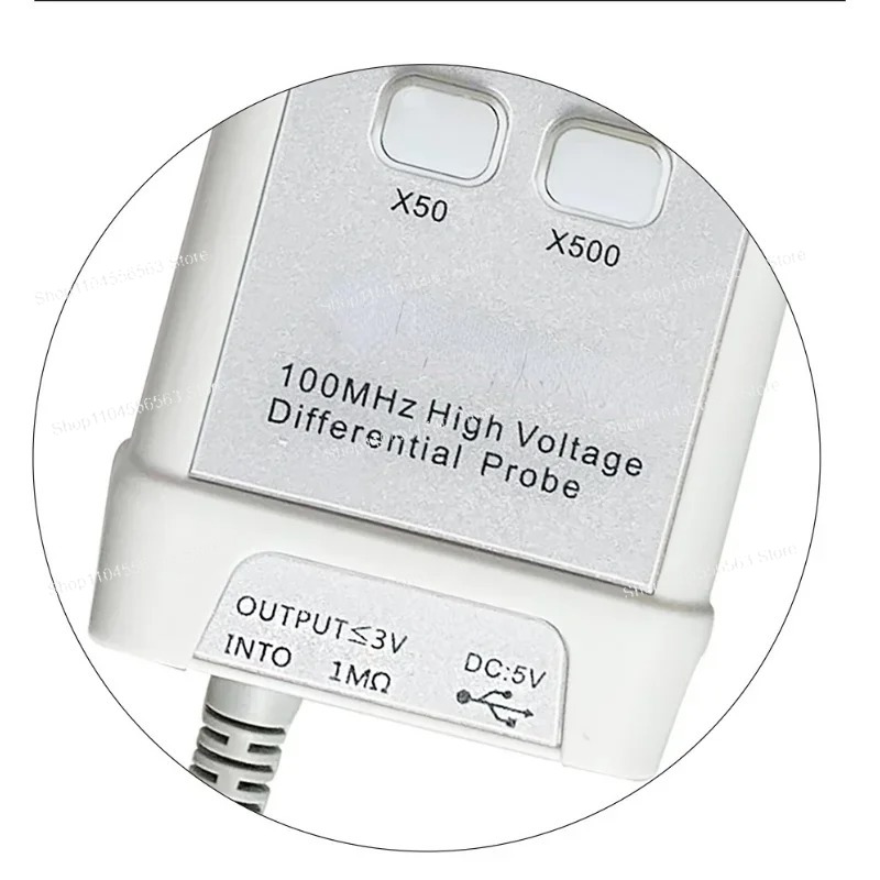 Zestaw sond różnicowych wysoki – High Voltage Differential Probe 100Mhz 1300V recenzja i cena