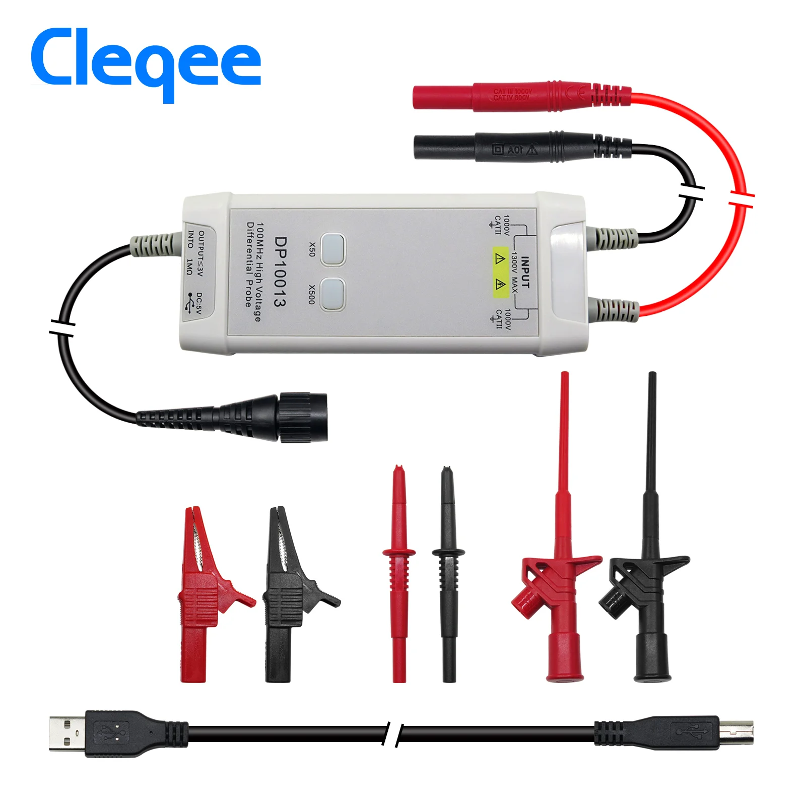 Oscyloskop wysokiego napięcia  – High Voltage Differential Probe 100Mhz 1300V recenzja i cena