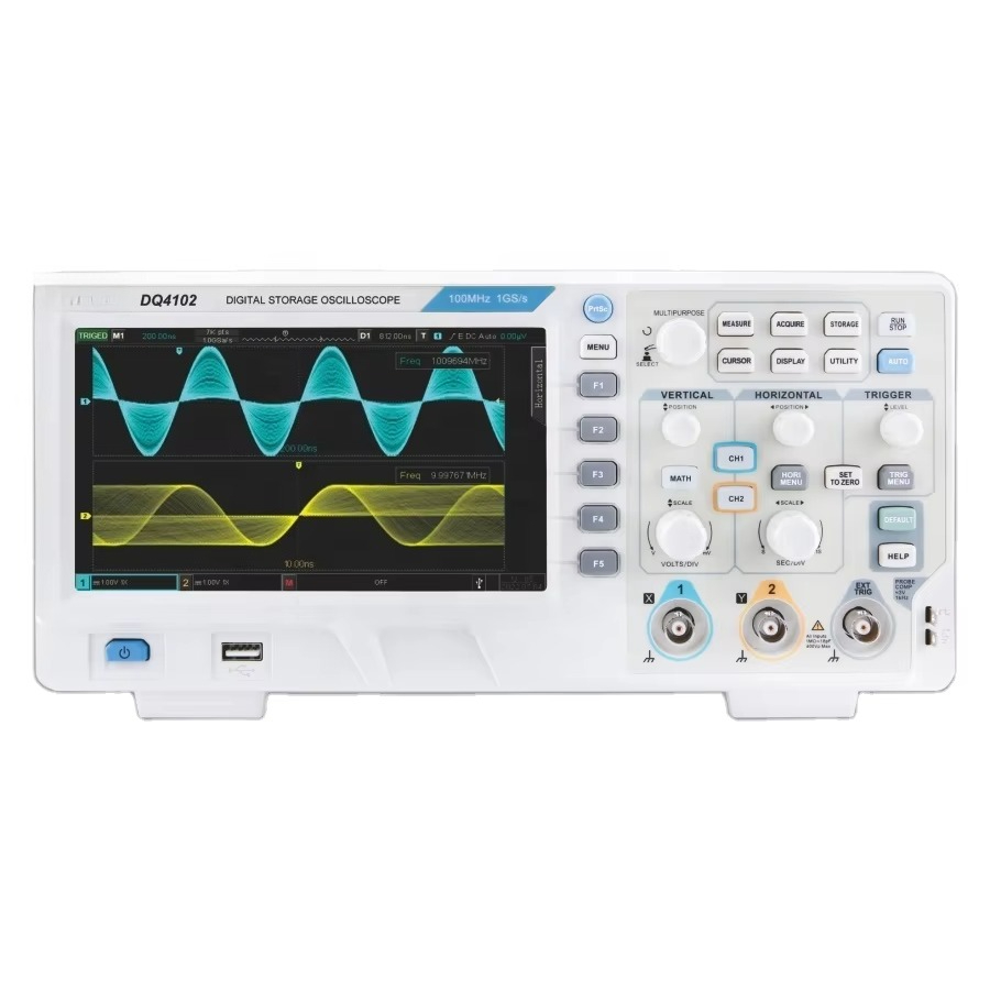 DQ9104 DQ9204 CYFROWY OSCYŁOSK – Digital Storage Oscilloscope 4 Channel 100Mhz recenzja i cena