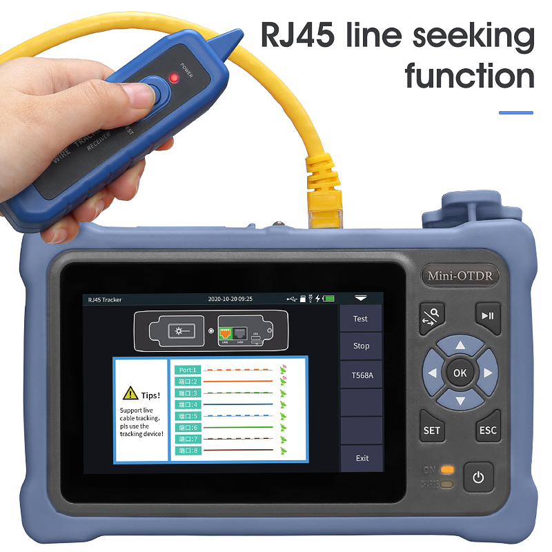 MINI OTDR 1310/1550nm 26/24dB  – Optical Time Domain Reflectometer Otdr 1310 1550Nm recenzja i cena