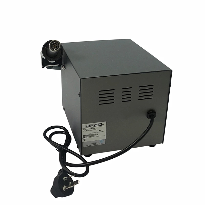 Szybka stacja lutownicza 2 w 1 – Smd Rework Station Hot Air Soldering 2 In 1 recenzja i cena