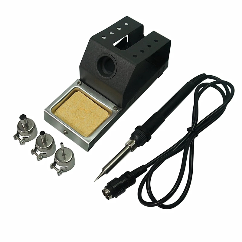 Szybka stacja lutownicza 2 w 1 – Smd Rework Station Hot Air Soldering 2 In 1 recenzja i cena