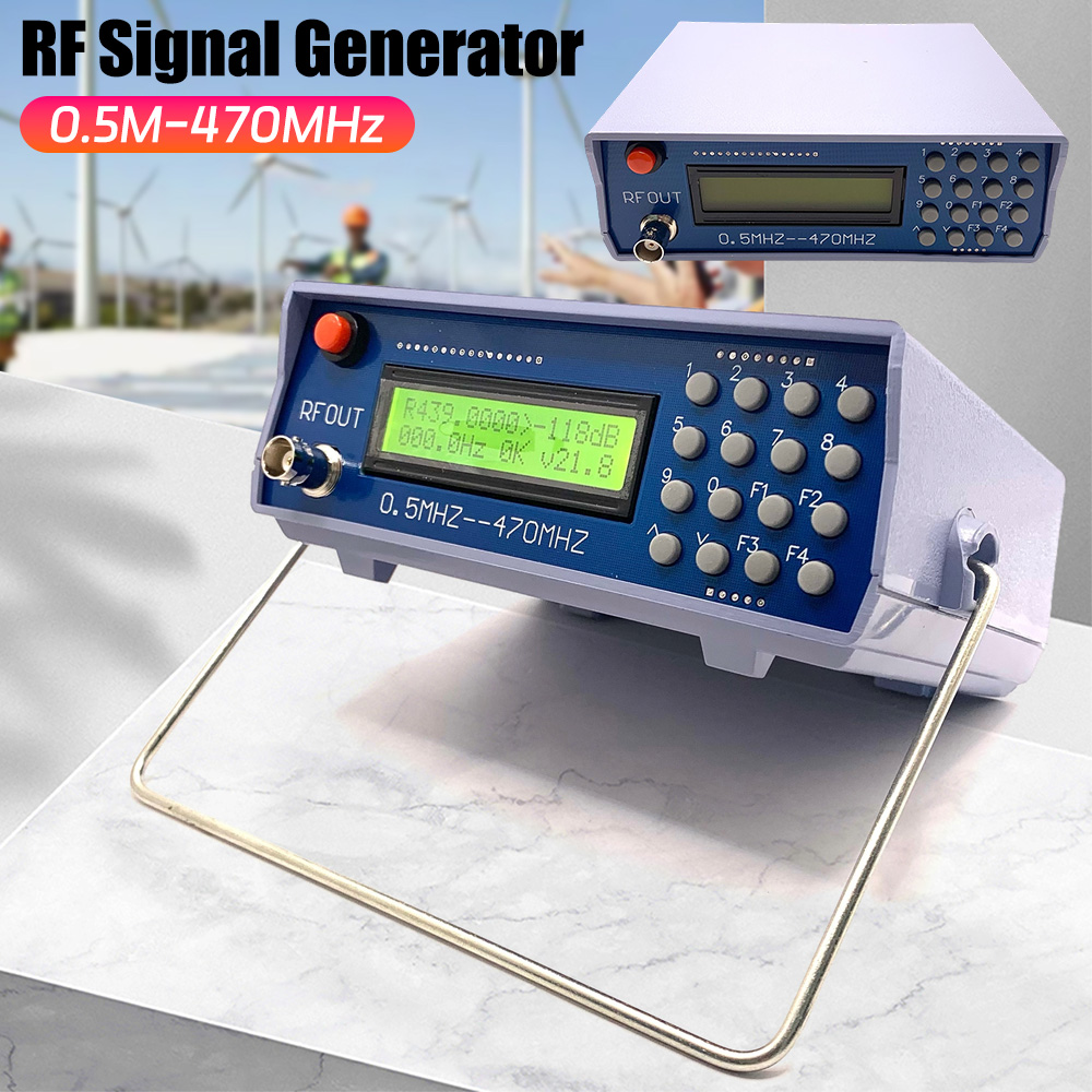 Generator sygnałów RF 0.5MHZ‑4 – Rf Signal Generator 0.5Mhz To 470Mhz recenzja i cena