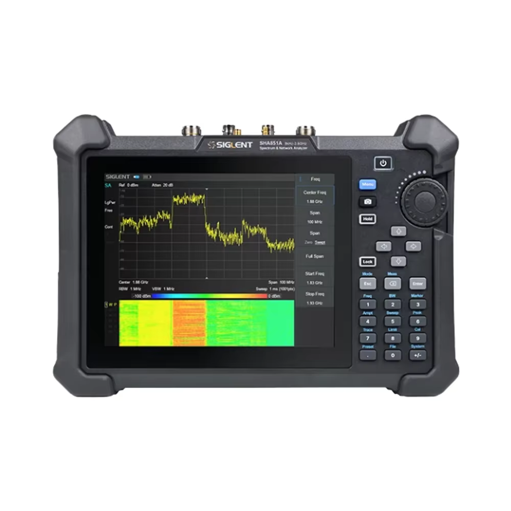 Analizator widma Siglent SHA85 – Spectrum Analyzer Tracking Generator 1.5Ghz recenzja i cena