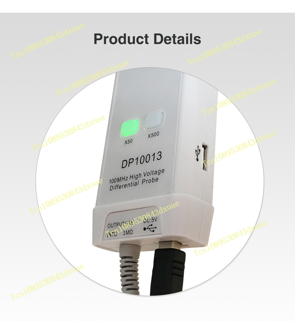 Oscyloskop 2025Micsig 1300V 10 – High Voltage Differential Probe 100Mhz 1300V recenzja i cena