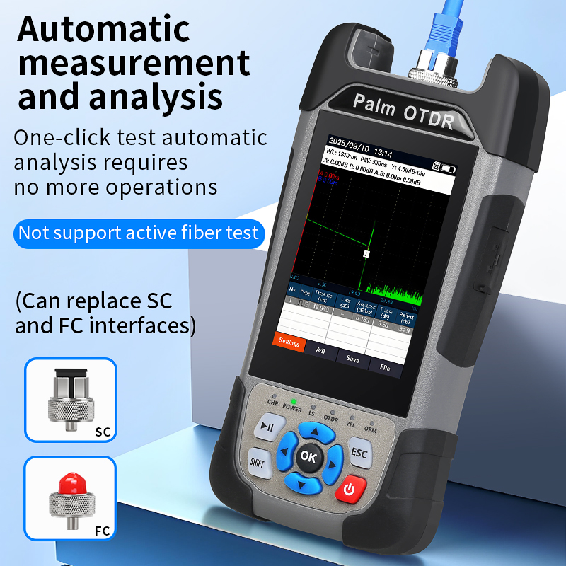 Reflektometr światłowodowy KP6 – Optical Time Domain Reflectometer Otdr 1310 1550Nm recenzja i cena