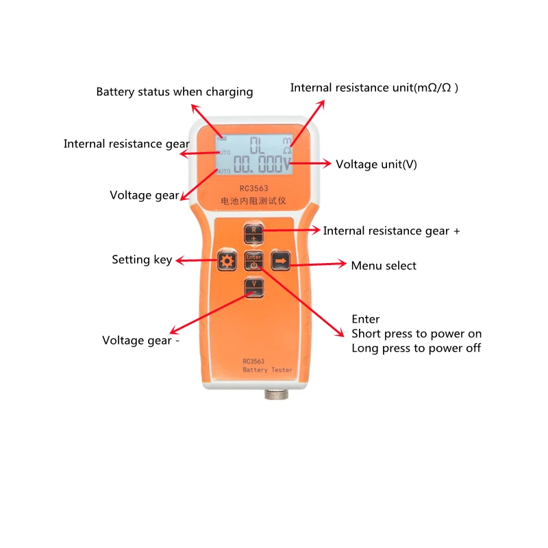 Tester rezystancji wewnętrznej – Battery Internal Resistance Tester Four Wire recenzja i cena