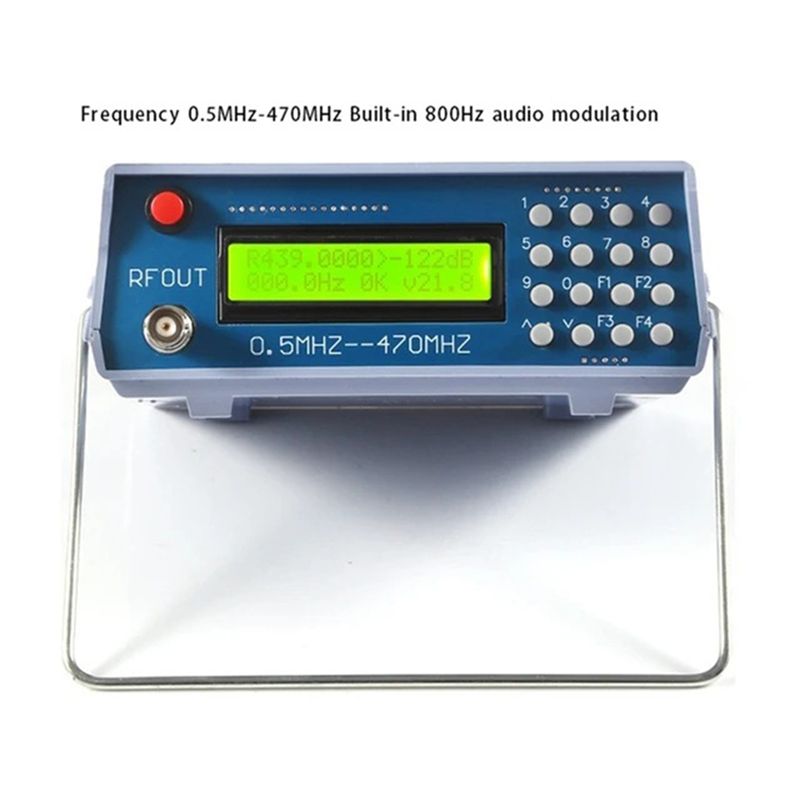 [NEWA08R】 Generator sygnałów R – Rf Signal Generator 0.5Mhz To 470Mhz recenzja i cena