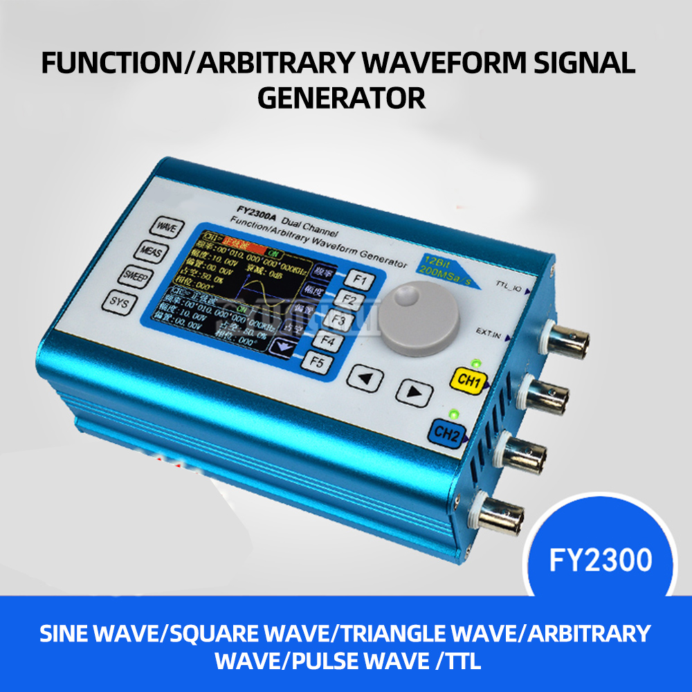 Generator sygnałów DDS dwukana – Dual Channel Arbitrary Waveform Function Generator 60Mhz recenzja i cena