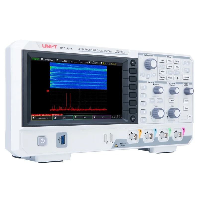 Oscyloskop cyfrowy UPO1104X 10 – Digital Storage Oscilloscope 4 Channel 100Mhz recenzja i cena