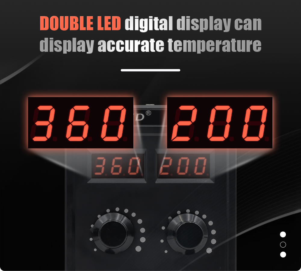 Stacja lutownicza JCD 8586D 2  – Smd Rework Station Hot Air Soldering 2 In 1 recenzja i cena