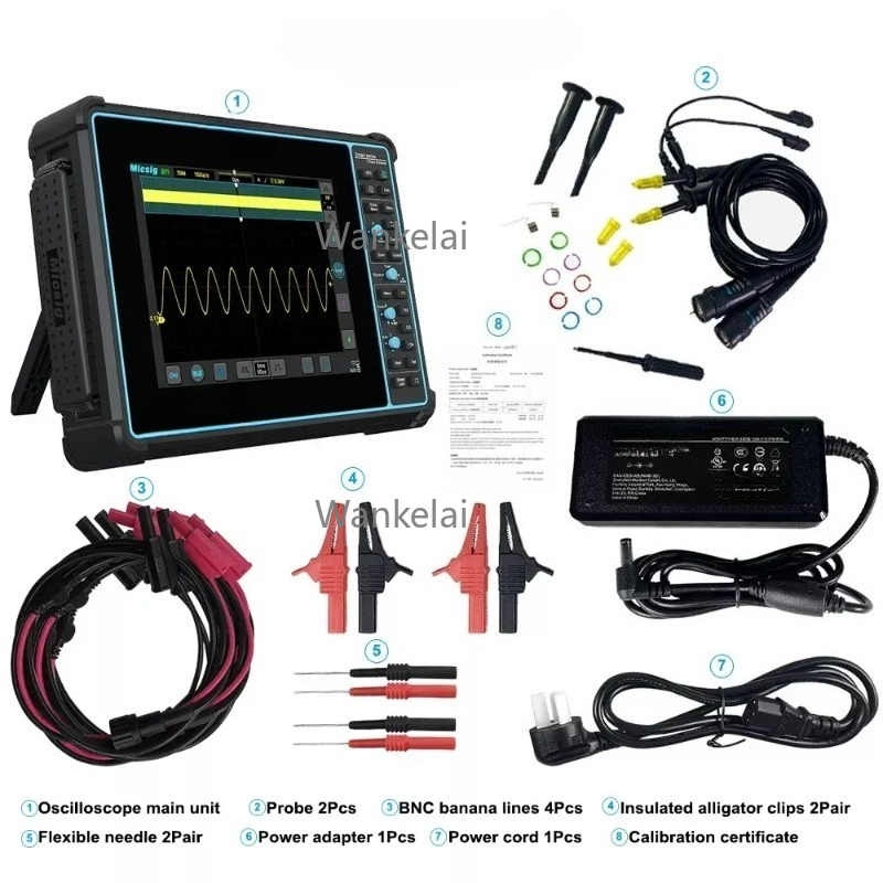 Oscyloskop samochodowy Micsig, – Handheld Tablet Oscilloscope Touchscreen 100Mhz recenzja i cena